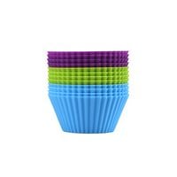 Produktbild: Set mit 12 Dr. Oetke Muffinfoermchen aus Silikon
