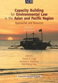 Produktbild: Capacity Building for Environmental Law in the Asian and Pacific Region Volume I