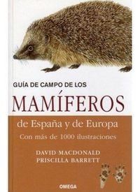 Produktbild: Gu&iacute;a de campo de los mam&iacute;feros de Espa&ntilde;a y de Europa