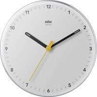 Produktbild: Braun 67685 Funk Wanduhr 230 mm Wei&szlig;