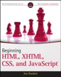Produktbild: Beginning HTML, XHTML, CSS, and JavaScript