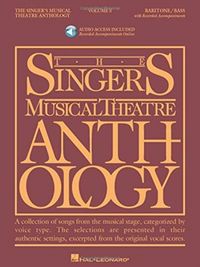 Produktbild: The Singer's Musical Theatre Anthology: Volume 5 Baritone Bass Vocal Collection with Online Audio Piano Accompaniments Musical Theatre Sheet Music Songbook for Lessons Auditions Performances