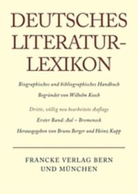 Produktbild: Deutsches Literatur-Lexikon / Aal - Bremeneck