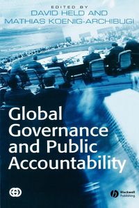 Produktbild: Global Governance and Public Accountability
