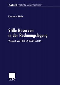 Produktbild: Stille Reserven in der Rechnungslegung