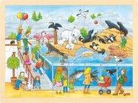 Produktbild: Einlegepuzzle Ausflug in den Zoo