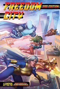 Produktbild: Mutants & Masterminds RPG Freedom City Campaign City