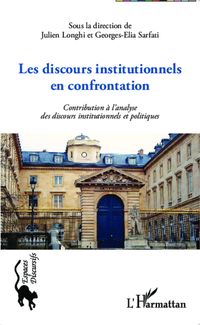 Produktbild: Les discours institutionnels en confrontations