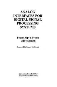 Produktbild: Analog Interfaces for Digital Signal Processing Systems