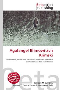 Produktbild: Agafangel Efimowitsch Krimski