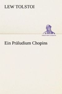 Produktbild: Ein Pr&auml;ludium Chopins
