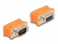 Produktbild: Delock 66741 Adapter D-SUB-Stecker 9pol. - D-SUB-Buchse 9pol. 1St.