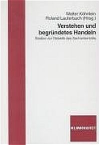 Produktbild: Verstehen und begr&uuml;ndetes Lernen