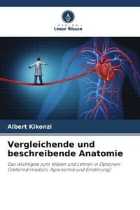 Produktbild: Vergleichende und beschreibende Anatomie