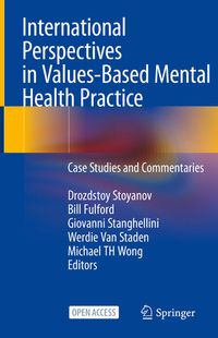 Produktbild: International Perspectives in Values-Based Mental Health Practice