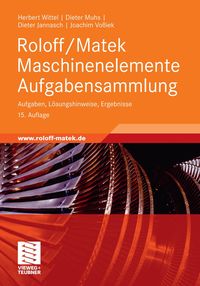 Produktbild: Roloff/Matek Maschinenelemente Aufgabensammlung