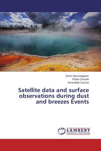 Produktbild: Satellite data and surface observations during dust and breezes Events