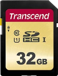 Produktbild: Transcend Premium 500S SDHC-Karte 32 GB Class 10, UHS-I, UHS-Class 1