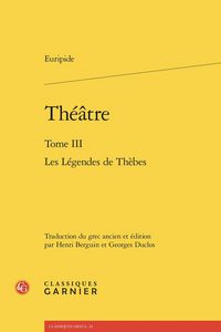 Produktbild: Theatre Tome 3 : Les Legendes de Thebes