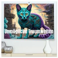Produktbild: unm&ouml;gliche Traumwelten (hochwertiger Premium Wandkalender 2026 DIN A2 quer), Kunstdruck in Hochglanz