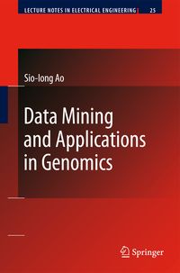 Produktbild: Data Mining and Applications in Genomics