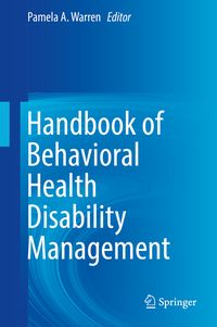 Produktbild: Handbook of Behavioral Health Disability Management