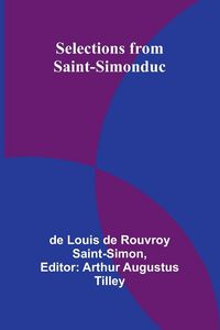 Produktbild: Selections from Saint-Simon