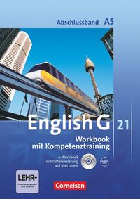 Bild vom Artikel English G 21. Ausgabe A 5. Abschlussband 5-jährige Sekundarstufe I. Workbook mit e-Workbook und Audios online vom Autor Jennifer Seidl