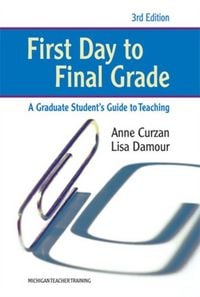 Produktbild: Curzan, A: First Day to Final Grade, Third Edition