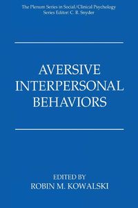 Produktbild: Aversive Interpersonal Behaviors