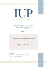 Produktbild: Planung von Management-Buy-outs