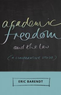 Produktbild: Academic Freedom and the Law