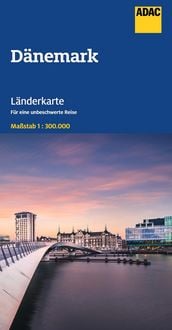 Produktbild: ADAC L&auml;nderkarte D&auml;nemark 1:300.000