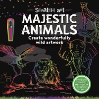 Produktbild: Igloobooks: Scratch Art Majestic Animals