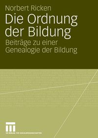 Produktbild: Die Ordnung der Bildung