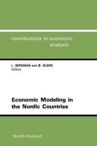 Produktbild: Economic Modeling in the Nordic Countries