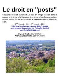 Produktbild: Le droit en posts