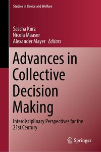 Produktbild: Advances in Collective Decision Making