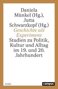 Produktbild: Geschichte als Experiment
