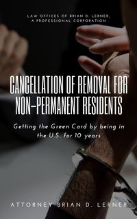 Produktbild: Cancellation of Removal for Non-Permanent Residents
