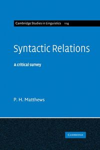 Produktbild: Syntactic Relations