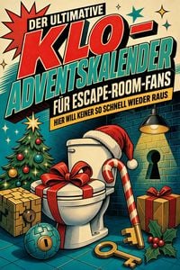 Produktbild: Der ultimative Klo-Adventskalender f&uuml;r Escape-Room-Fans