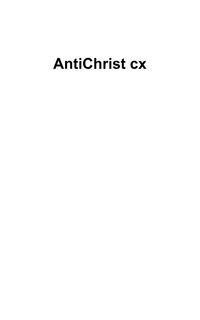 Produktbild: AntiChrist cx
