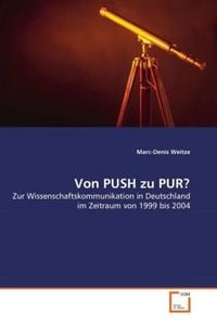 Produktbild: Weitze, M: Von PUSH zu PUR?