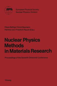 Produktbild: Nuclear Physics Methods in Materials Research
