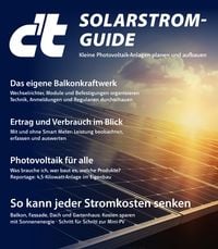 Produktbild: C't Solarstrom-Guide 2023