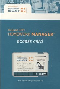 Produktbild: Introduction to Managerial Accounting