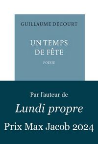 Produktbild: Un temps de f&ecirc;te : po&eacute;sie