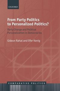 Produktbild: From Party Politics to Personalized Politics?