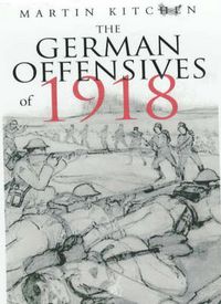 Produktbild: Kitchen, M: The German Offensives of 1918